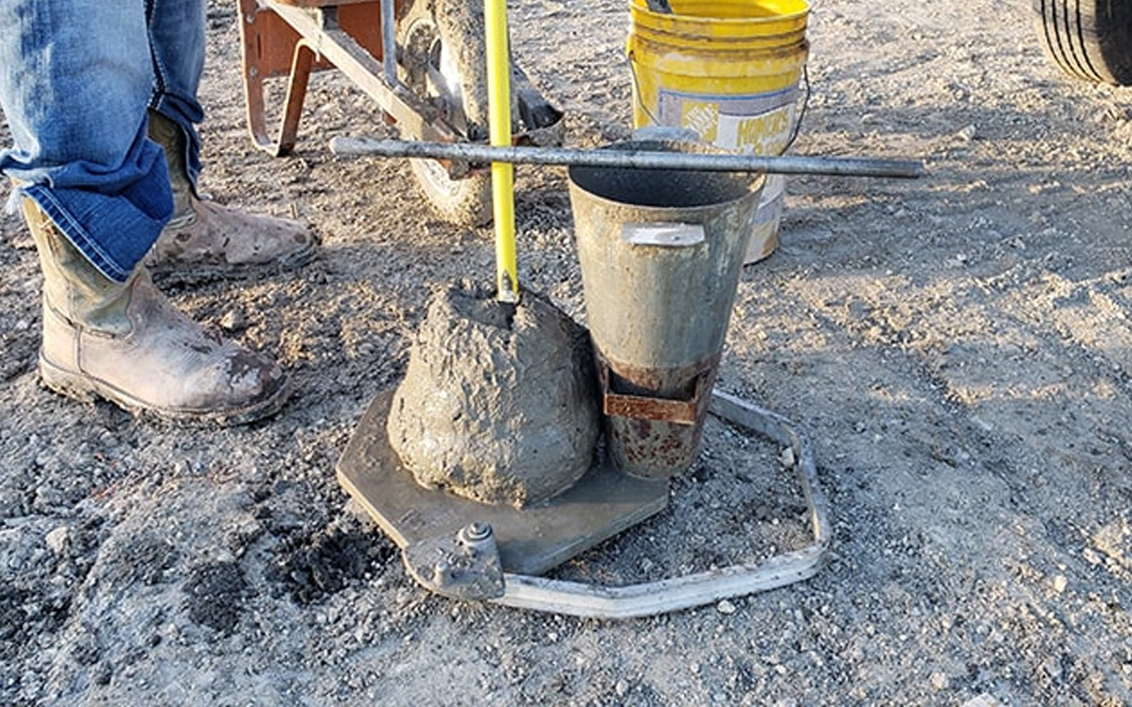 عوامل مؤثر بر روی آزمایش اسلامپ بتن